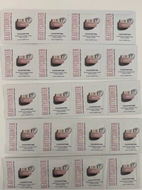 Beautycounter Countertime Tetrapeptide Supreme Cream 20 Sample Pack 2ml each